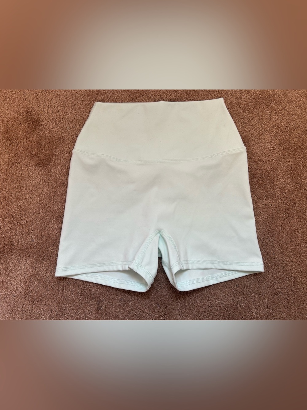 Garage High-Waist Bike Shorts - mint julep